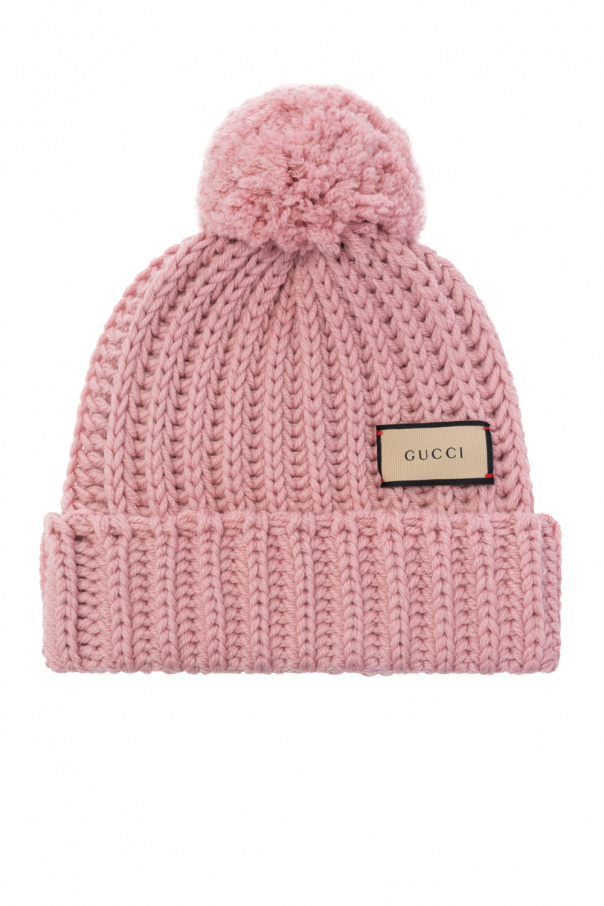 Gucci beanie with pom online